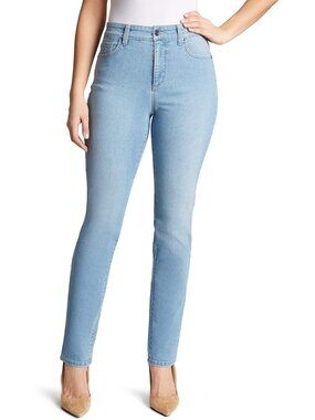 Classic Tapered Women's Jeans - Stylish High-Waisted Fit, Versatile Denim Pants